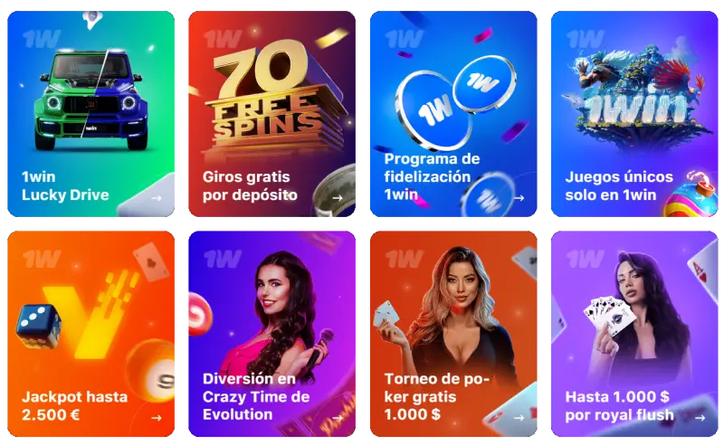 Beneficios para los jugadores del 1Win Casino en Chile 1Win Chile